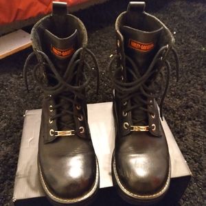 Harley Davidson combat boot
